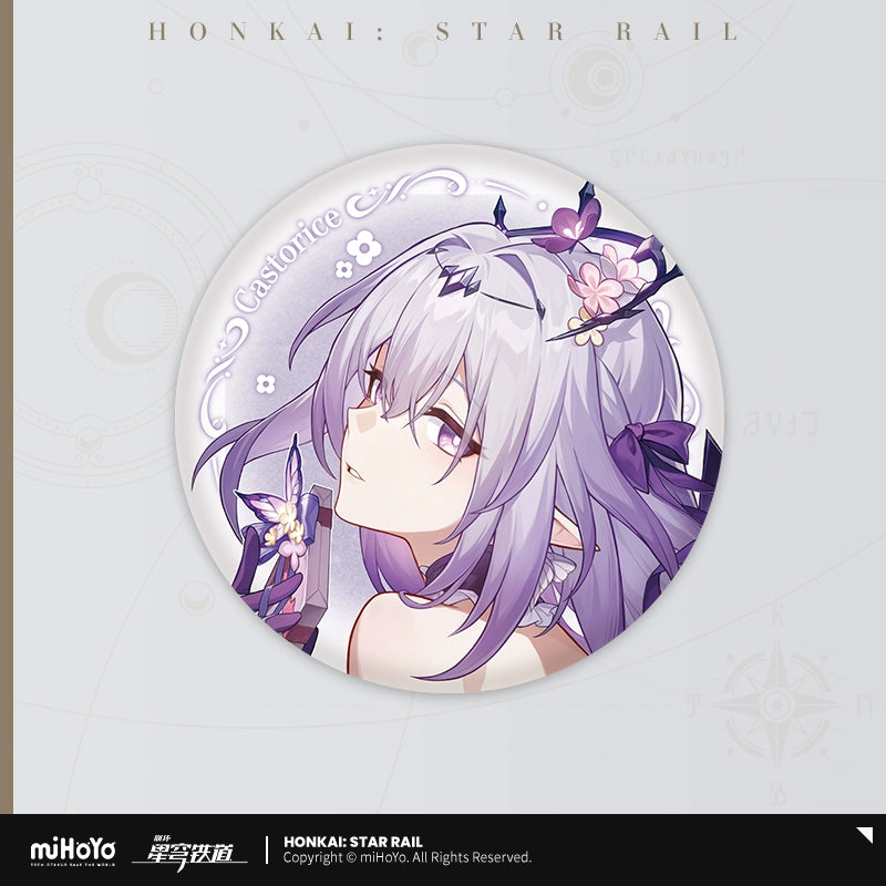 붕괴 스타레일 공식 정품 굿즈 우주 캔디 하우스 시리즈 캔 뱃지 카스토리스