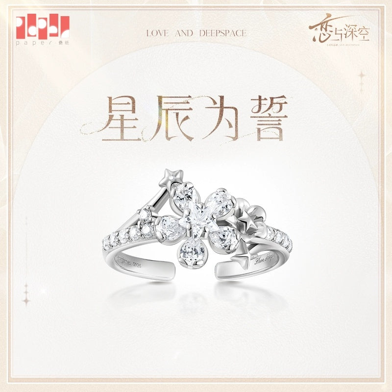 Love and Deepspace: Xavier Custom Vow Ring - Dawn to Eternity Series