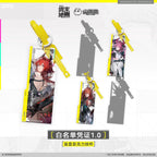 Arknights: Endfield: Yvonne Acrylic Keyring - Whitelist Certificate 1.0 Ver.