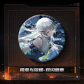소녀전선 2 망명 공식 정품 굿즈 거울 고치와 감옥 나비 시리즈 레이니 캔 뱃지