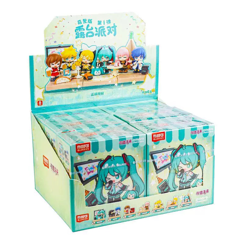 보컬로이드 하츠네 미쿠 공식 정품 굿즈 테라스 파티 시리즈 피규어 풀박스 (6종)