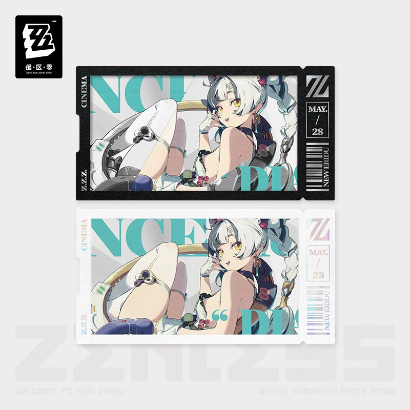 젠레스 존 제로 공식 정품 굿즈 시네마 시리즈 엽서 세트 다이아린 젠존제 ZZZ