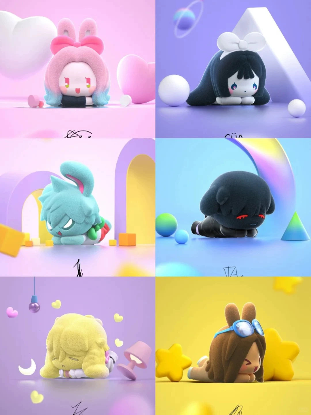 에일리언 스테이지 공식 정품 굿즈 토끼 시리즈 피규어 랜덤 1종 에이스테