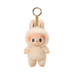 POP MART: Labubu The Monsters Tasty Macarons Plush Keychain - Soymilk