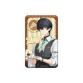 명조 공식 정품 굿즈 맑은 날의 약속 테마 사각형 캔 뱃지 방랑자 - 남