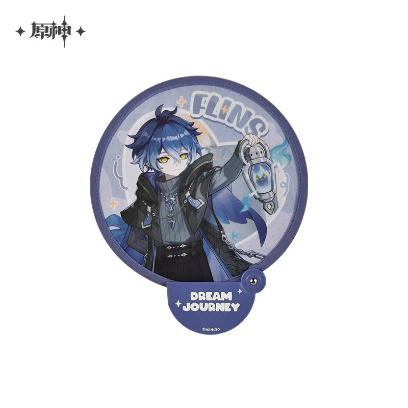 원신 공식 정품 굿즈 어린 별의 꿈 여행 시리즈 접이 부채 플린스