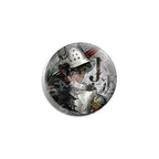 Reverse: 1999: J Can Badge - Olive Branch Frontline Ver