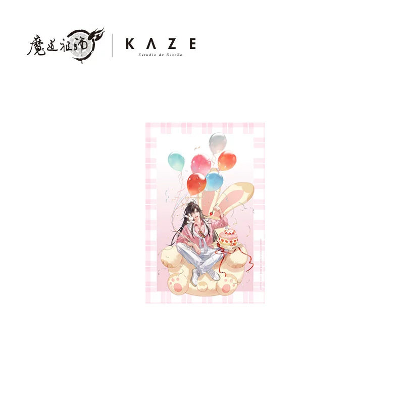 마도조사 공식 정품 굿즈 KAZE 콜라보 해피 버스데이 시리즈 테이블 매트 위무선