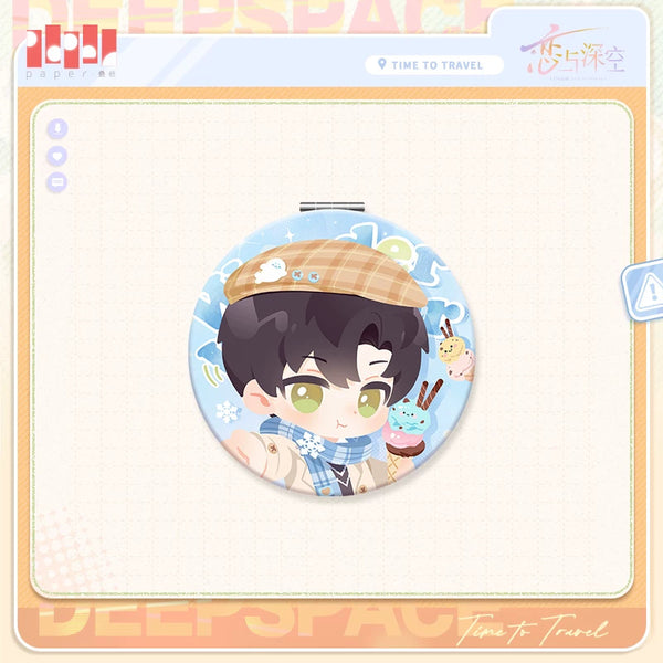 Love and Deepspace: Zayne Portable Makeup Mirror - Time to Travel Ver.