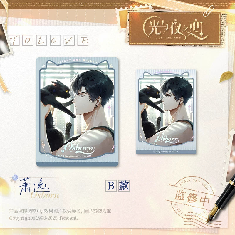 Light and Night: Osborn Commemorative Card Set - Memory Letter Series (Type B)