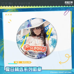 Goddess of Victory: Nikke: Mary Can Badge - Summer Selection Series