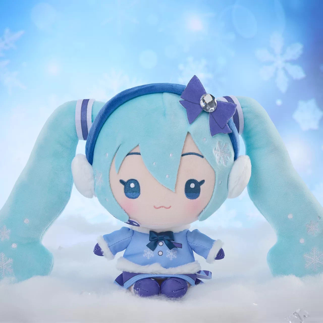 보컬로이드 하츠네 미쿠 공식 정품 굿즈 CRUX 연도별 유키미쿠 봉제 인형 2012