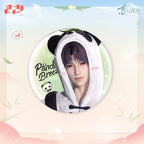 Love and Deepspace: Rafayel Can Badge - Bamboo Forest Panda Ver
