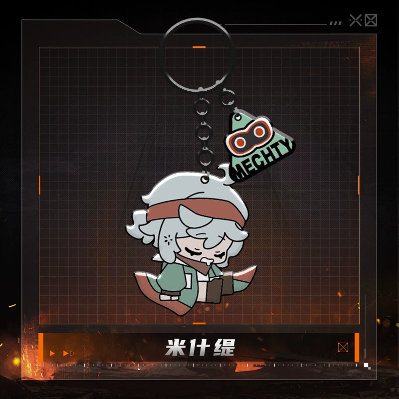 소녀전선 2 망명 공식 정품 굿즈 Q버전 SD 캐릭터 메탈 키링 미슈티