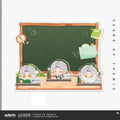 미해결사건부 공식 정품 굿즈 귀여운 야수 학원 시리즈 Q버전 메시지 스탠드 윤노아
