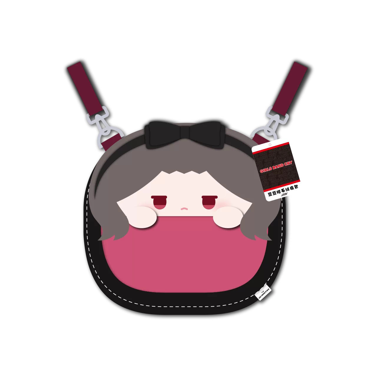 걸즈 밴드 크라이 공식 정품 굿즈 콩눈 봉제 이타백 걸밴크 에비즈카 토모