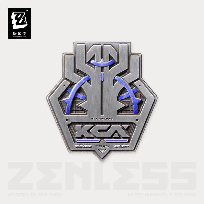 젠레스 존 제로 공식 정품 굿즈 진영 시리즈 메탈 뱃지 제4탄 크람푸스의 검은 가지 젠존제 ZZZ