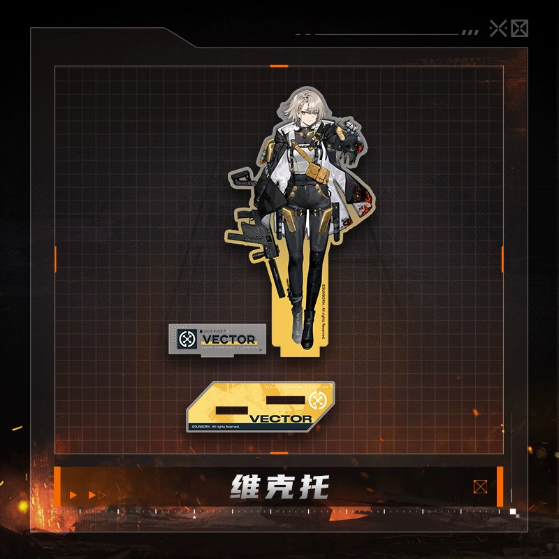 소녀전선 2 망명 공식 정품 굿즈 캐릭터 일러스트 아크릴 스탠드 벡터
