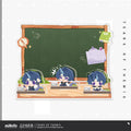 미해결사건부 공식 정품 굿즈 귀여운 야수 학원 시리즈 Q버전 메시지 스탠드 유신우