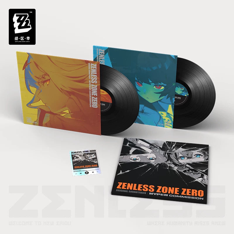 젠레스 존 제로 공식 정품 굿즈 오리지널 사운드트랙 OST 블랙 바이닐 2LP 젠존제 ZZZ