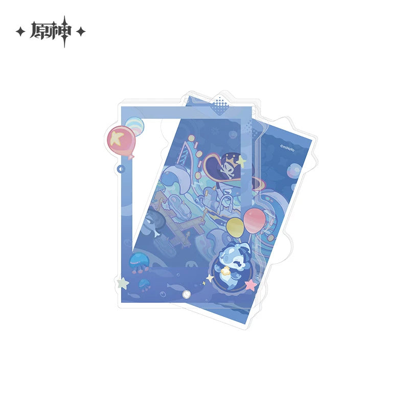 원신 공식 정품 굿즈 테마 시리즈 아크릴 데코 프레임 - 조화와 왈츠