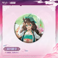 명일방주 공식 정품 굿즈 캐릭터 스킨 캔 뱃지 쿠오라 연꽃을 따라 ver