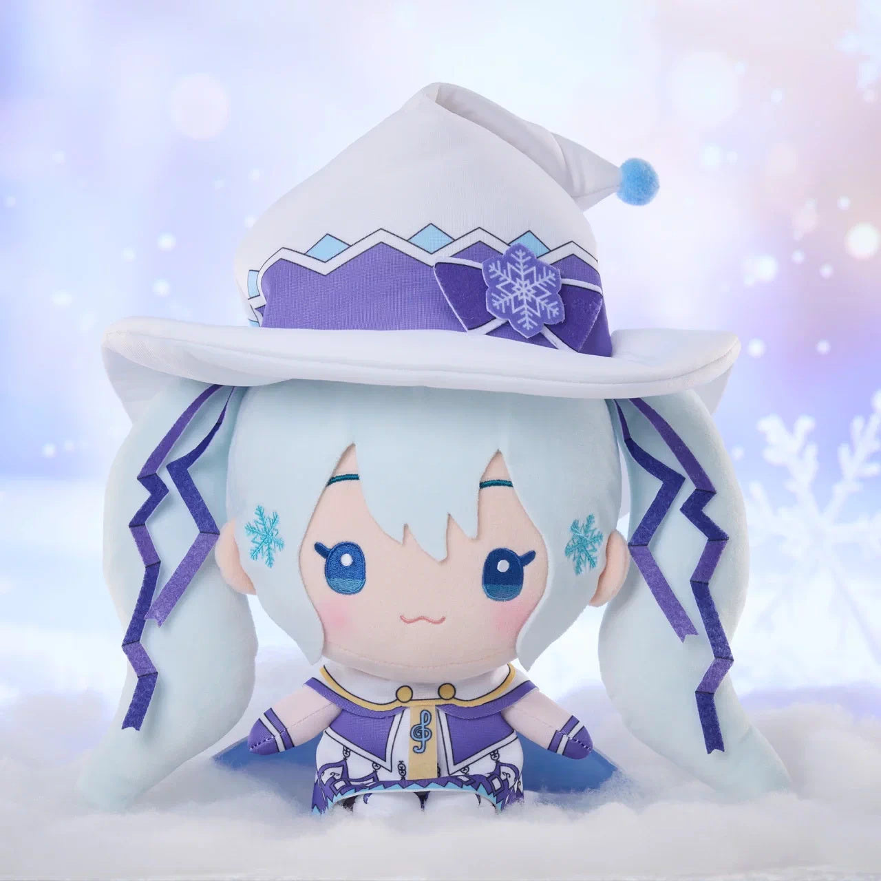 보컬로이드 하츠네 미쿠 공식 정품 굿즈 CRUX 연도별 유키미쿠 봉제 인형 2014