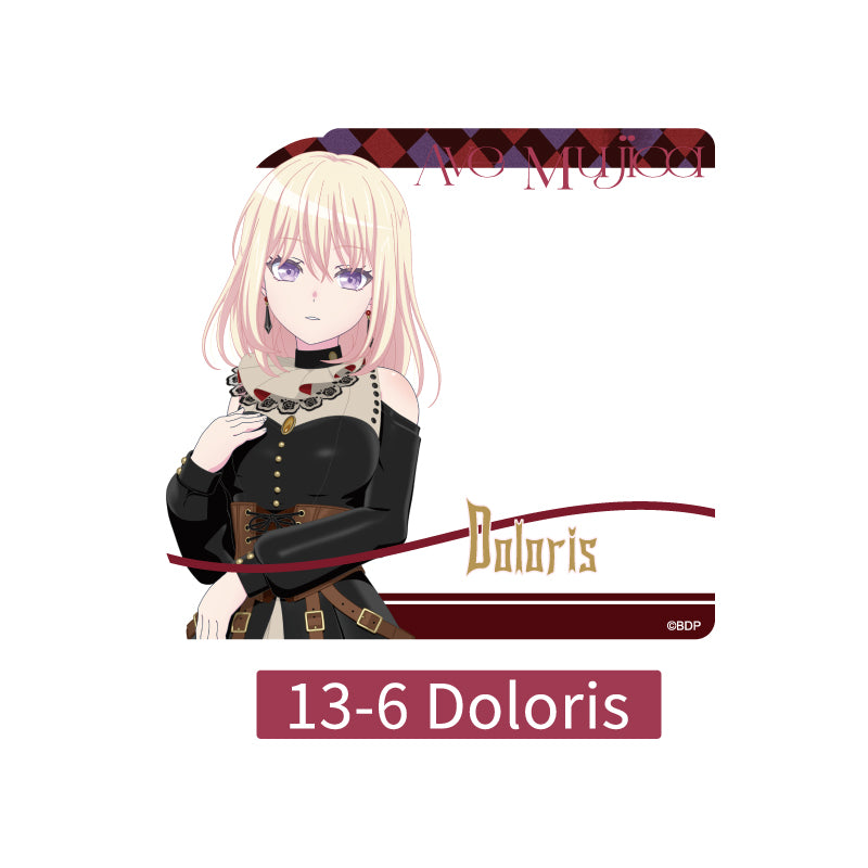 뱅드림 공식 정품 굿즈 마이고 아베무지카 합동 공연 *갈림길, 그 너머로* 클리어카드 Doloris