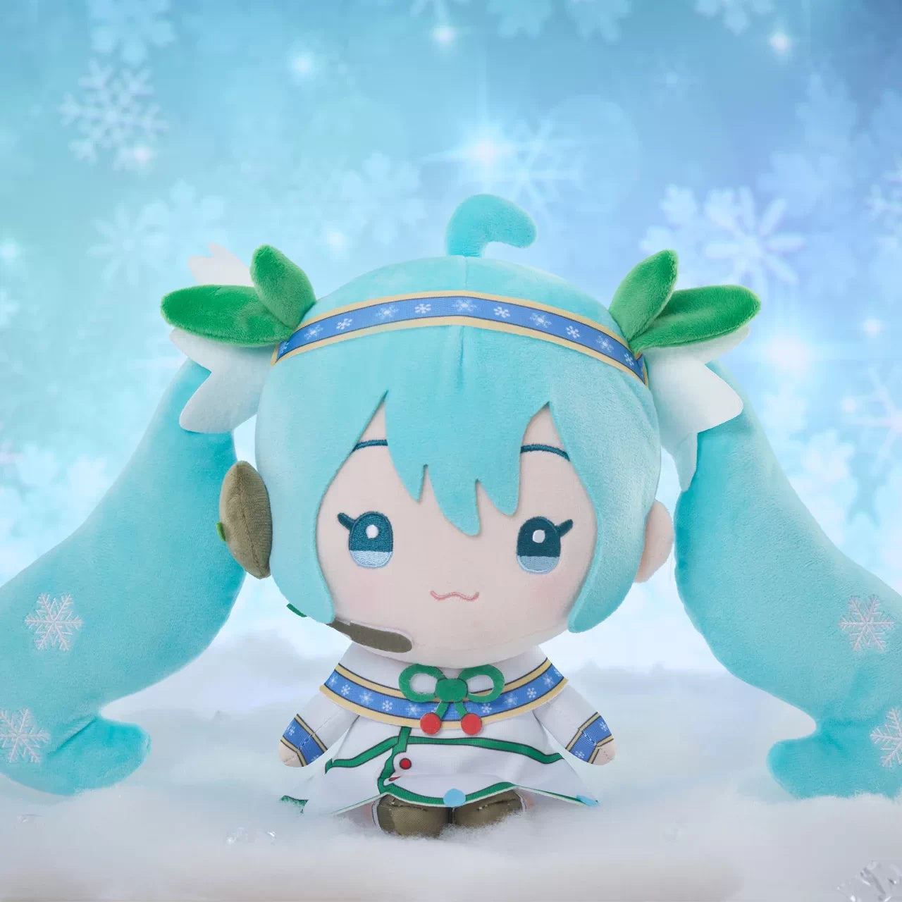 보컬로이드 하츠네 미쿠 공식 정품 굿즈 CRUX 연도별 유키미쿠 봉제 인형 2015