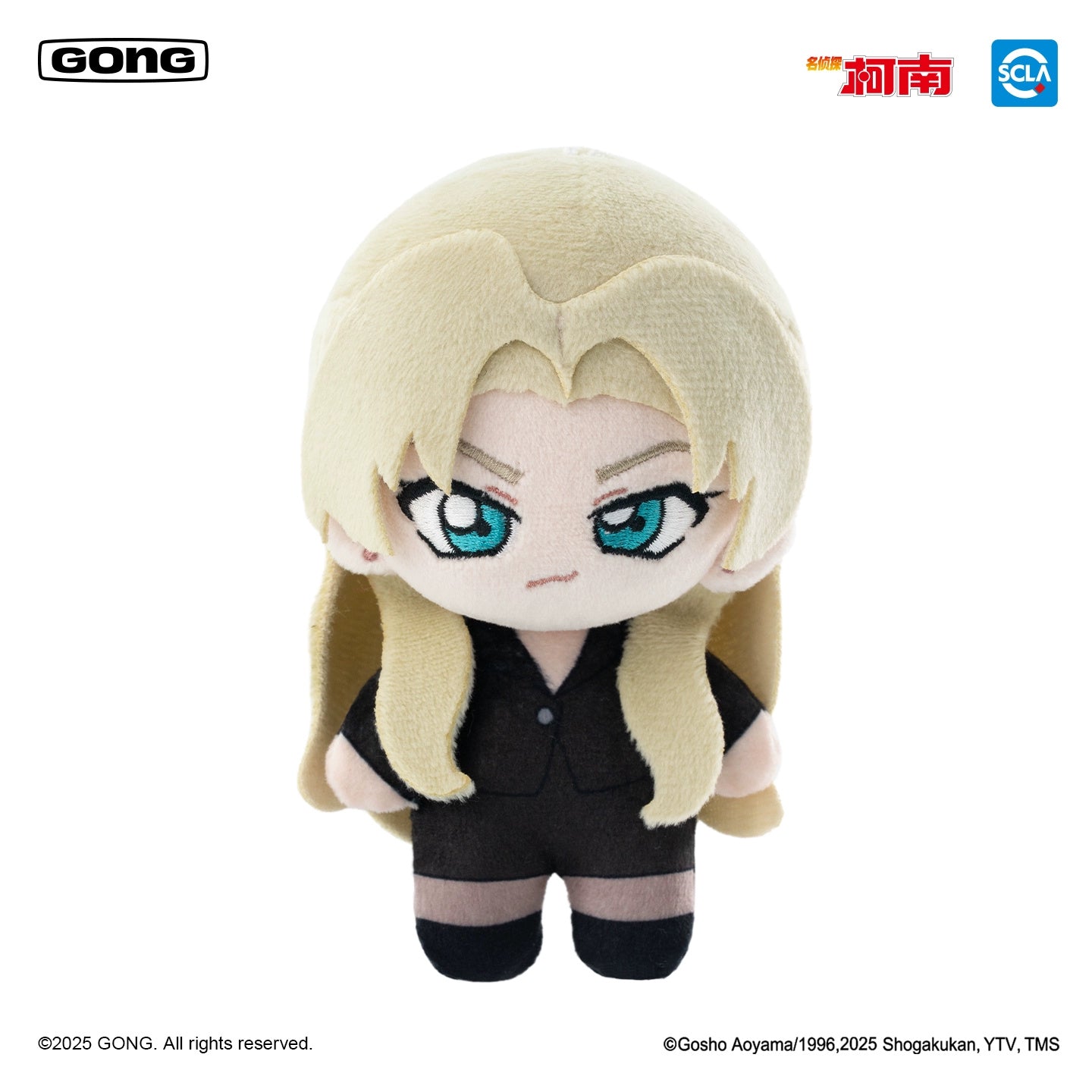 명탐정 코난 공식 정품 굿즈 검은 조직 블랙 바 시리즈 봉제 인형 베르무트