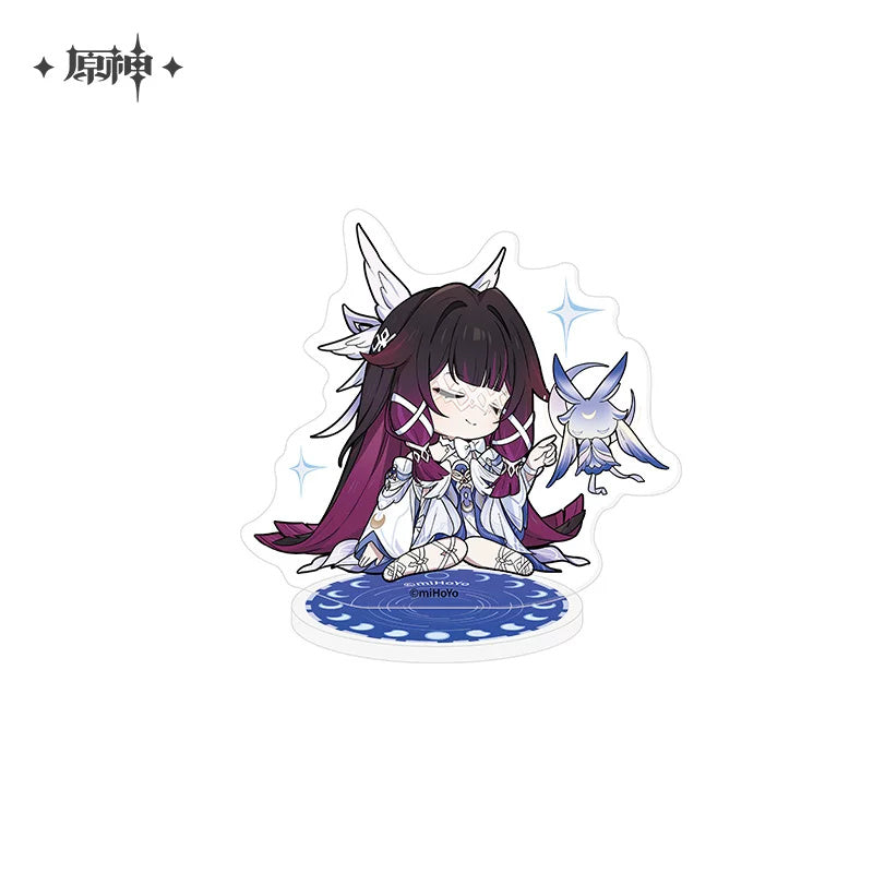 원신 공식 정품 굿즈 신월의 축복 시리즈 콜롬비나 자석 스탠드 B