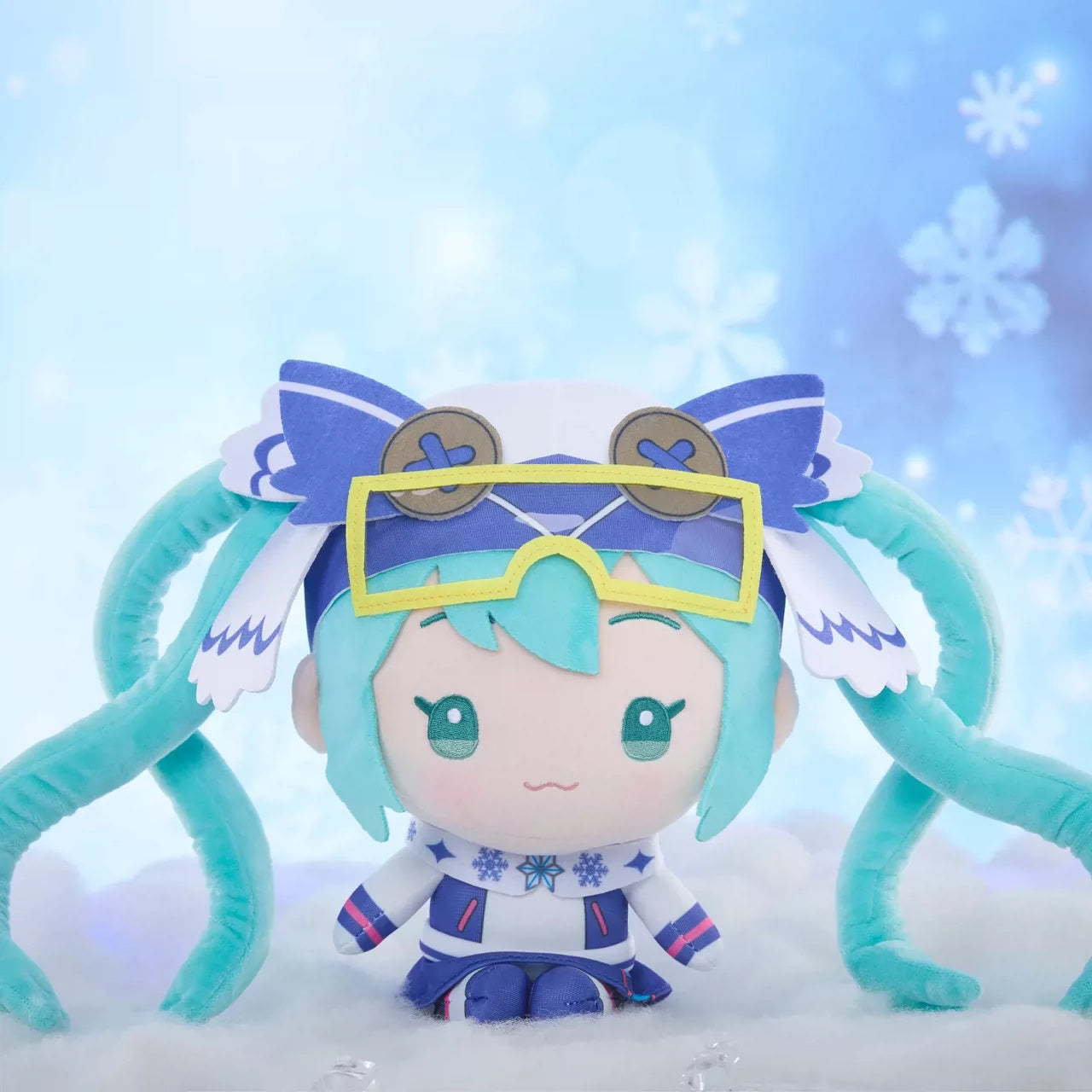 보컬로이드 하츠네 미쿠 공식 정품 굿즈 CRUX 연도별 유키미쿠 봉제 인형 2016