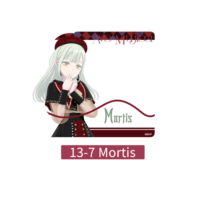 뱅드림 공식 정품 굿즈 마이고 아베무지카 합동 공연 *갈림길, 그 너머로* 클리어카드 Mortis