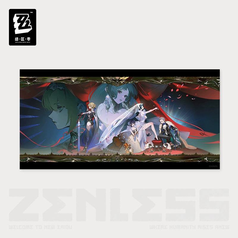 젠레스 존 제로 공식 정품 굿즈 반짝이는 이 순간 시리즈 컬렉션 포스터 젠존제 ZZZ