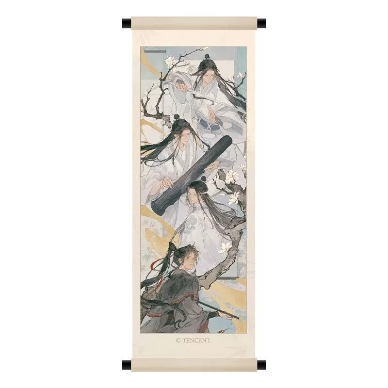 마도조사 공식 정품 굿즈 한평생 시리즈 대형 족자 그림 (위무선/남망기)