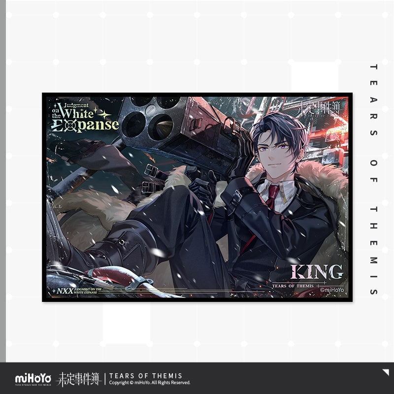 미해결 사건부 공식 정품 굿즈 설원의 심판 시리즈 시리즈 색지 유신우 (싱글 버전)