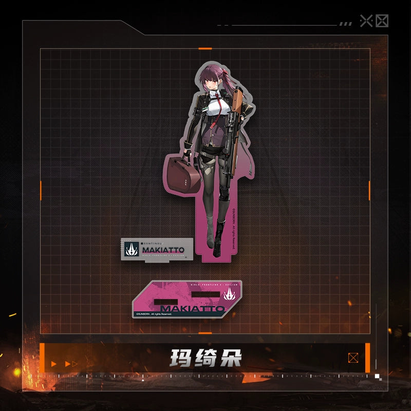 소녀전선 2 망명 공식 정품 굿즈 캐릭터 일러스트 아크릴 스탠드 마키아토