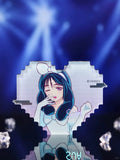 에일리언 스테이지 공식 정품 굿즈 토끼 시리즈 픽셀 하트 아크릴 자석 루카 에이스테