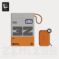 젠레스 존 제로 공식 정품 굿즈 급속전력 시리즈 보조배터리 15000mAh 듀얼 콤보-그레이+오렌지+파우치 젠존제 ZZZ