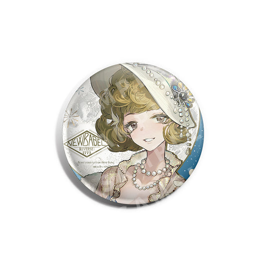 Reverse 1999 *The Unsinkable* Character Garment Badges Ms. NewBabel