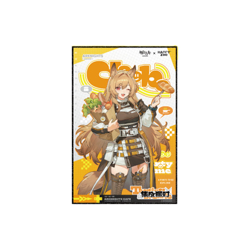 명일방주 공식 정품 굿즈 Happyzoo 팝업 콜라보 아크릴 색지 케오베