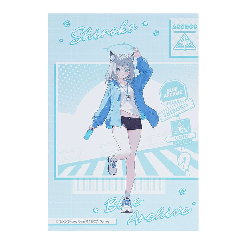 Blue Archive Shiroko Printed Illustration Board — view 2