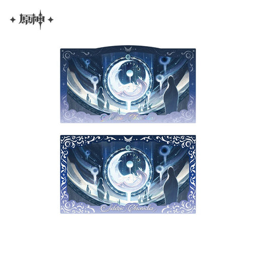 Genshin Impact: Columbina - Moonlight Record Series Badge & Commemorative Card Set (Commemorative Card A)