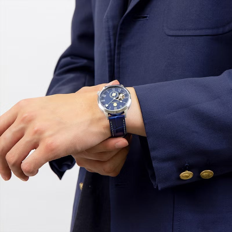 ヒカリ＆ノゾミ38mm自動巻き時計の着用例
