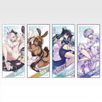 一番くじ NIKKE CHAPTER8 E賞、全4種のラインナップ。各絵柄または4枚セットは別売り。