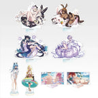 一番くじ NIKKE CHAPTER8 F賞アクリルスタンド全8種のラインナップ。各絵柄は別売り。