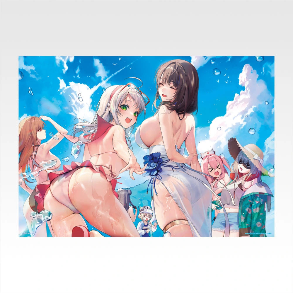 勝利の女神：NIKKE · 一番くじ CHAPTER8 · G賞 · A3クリアポスター〈デザイン4〉 · 商品画像 · ラインナップ参考・別売り。