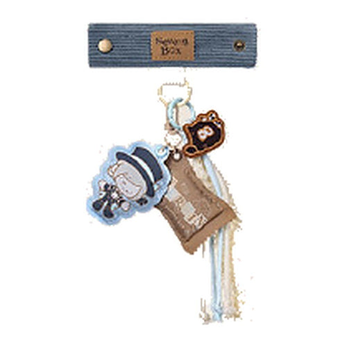 Reverse: 1999: Vertin Ribbon Fabric Keychain - Stitched in the Box Series