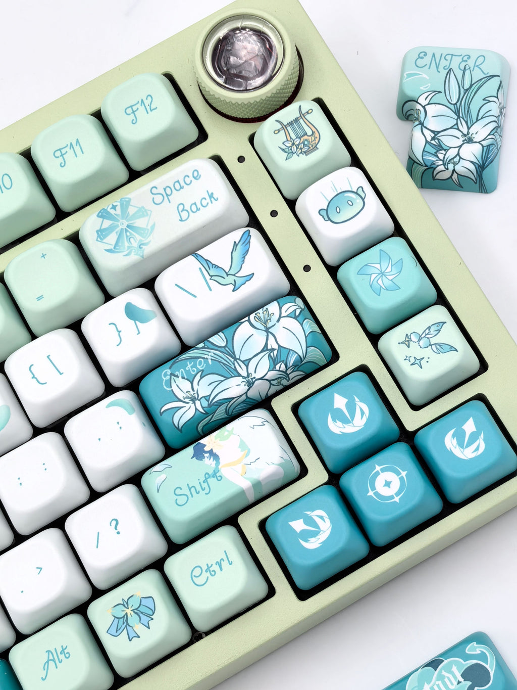 Genshin Impact: Venti Barbatos Theme Keycap Set - 140 Keys