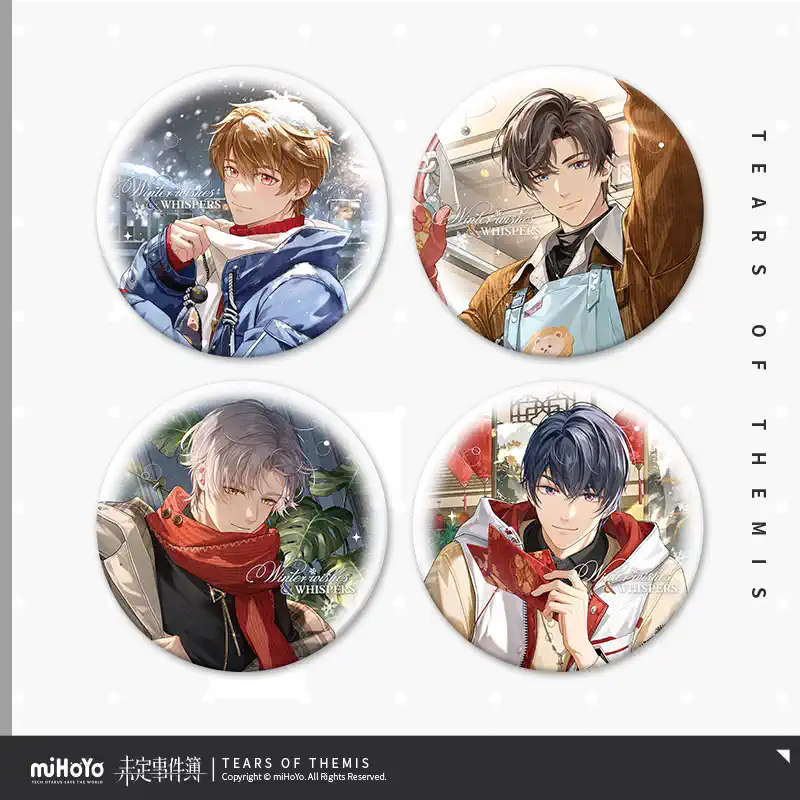 Tears of Themis: Artem Wing Can Badge - Good Night Series